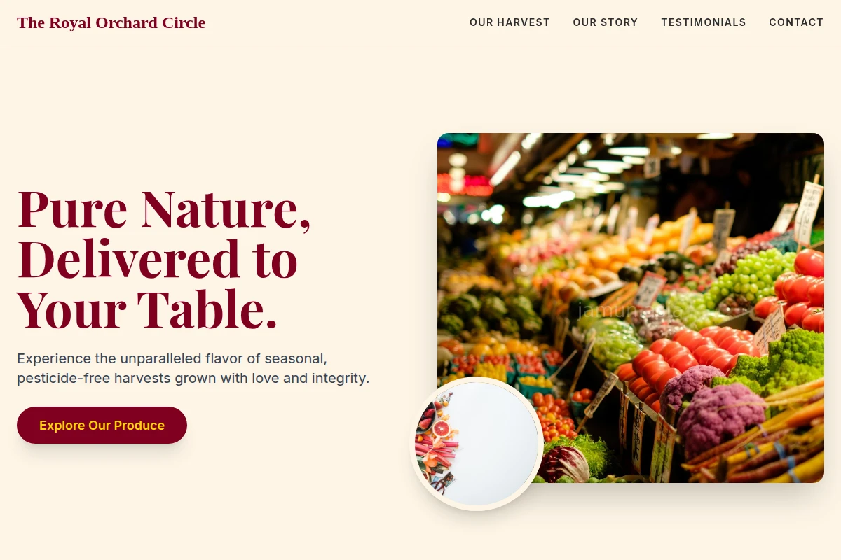 Pure Organic Food