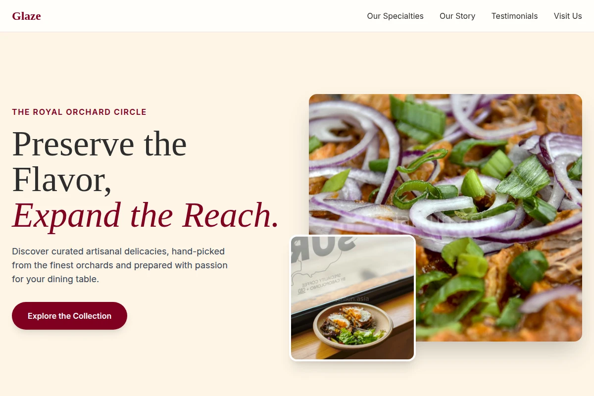 Glaze Specialty Food